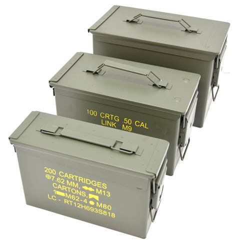 small metal ammo boxes|rifle ammo storage boxes.